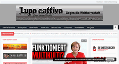 Desktop Screenshot of lupocattivoblog.com